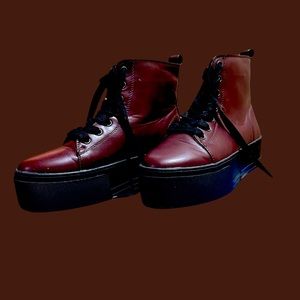 FOREVER21 Platform Combat Boots